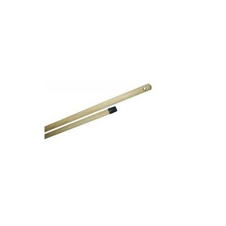 Manche en bois 1.3m - embout vis