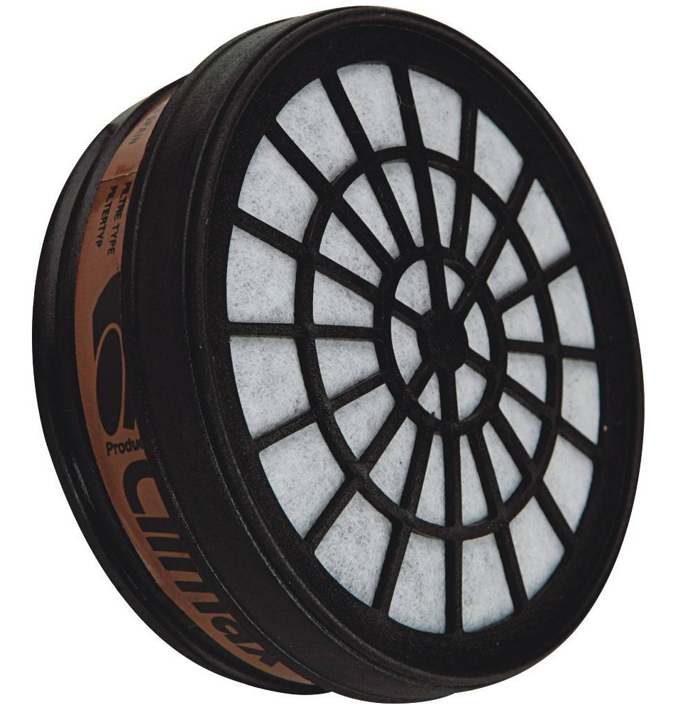 GOOD4YOU Filtre Masque 755-A Type A1 Climax - Boîte 10 Pièces - Filtre De Rechange Noir Anti-Gaz Organiques