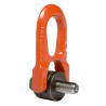 Anneau de levage articulé à émerillon HR 180°