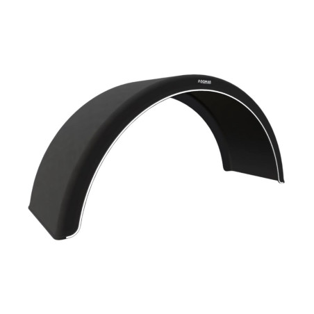 Aile de roue Domar en plastique ronde 1900 x 1300 x 430mm