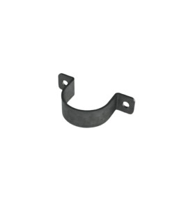 Collier de fixation pour poteau de benne cintré