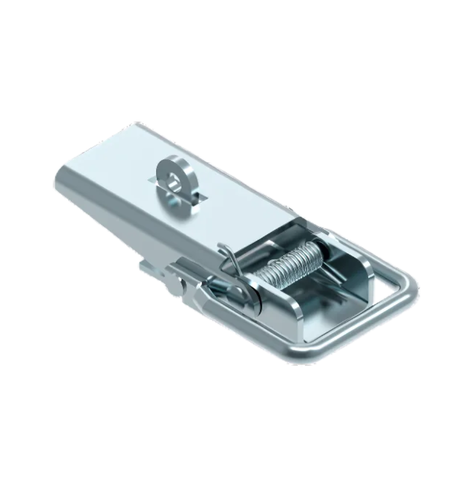 Grenouillère acier zingué avec cadenas
