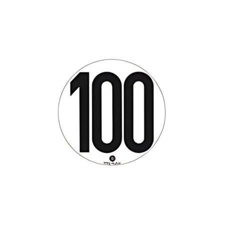 Disque de vitesse adhésif 100km/h adhésif