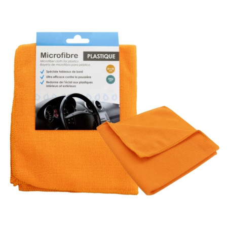 Chiffon microfibre pour plastique