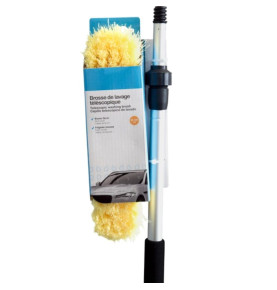 Balai brosse de lavage télescopique