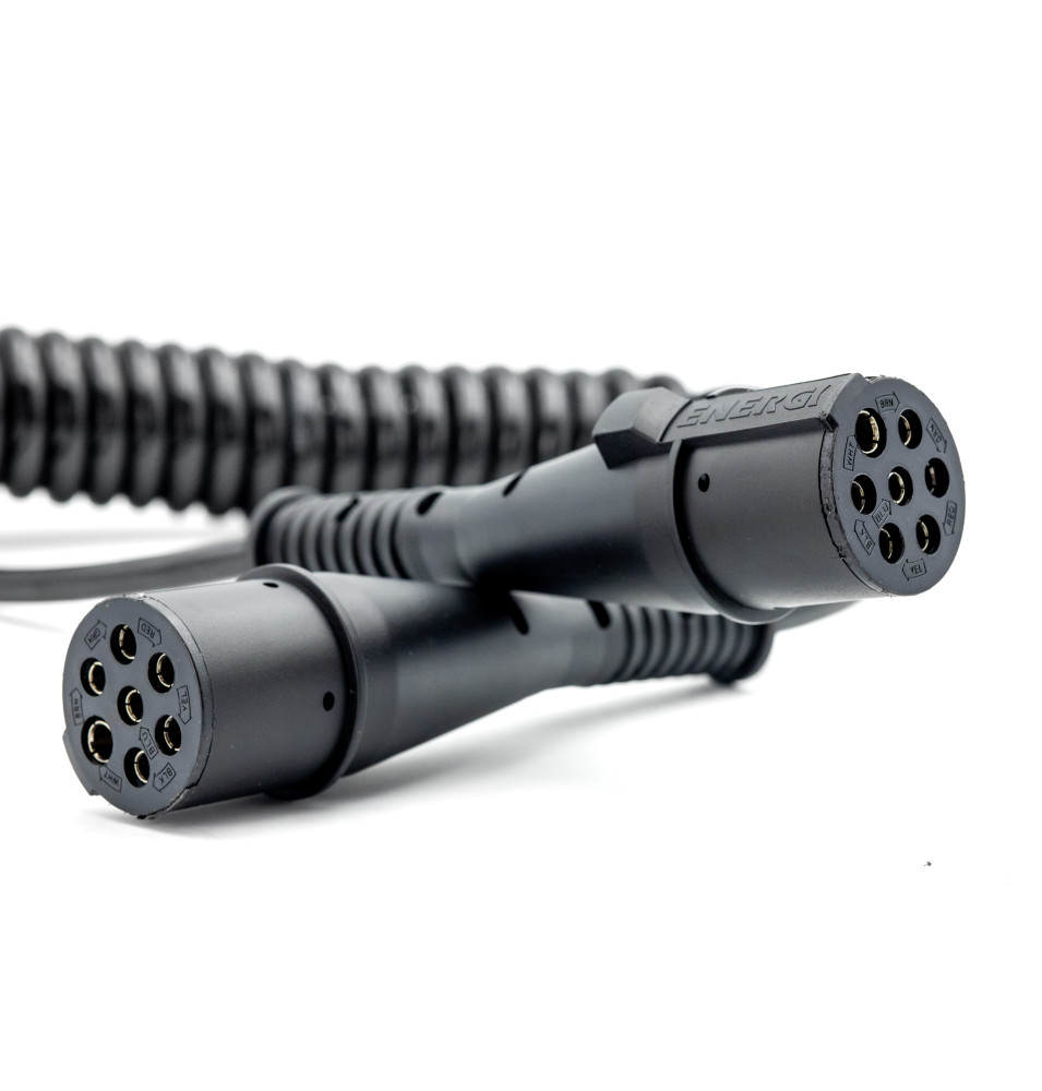 Cordon Electrique 24V 7 Pôles Moulé 24N 3,5M