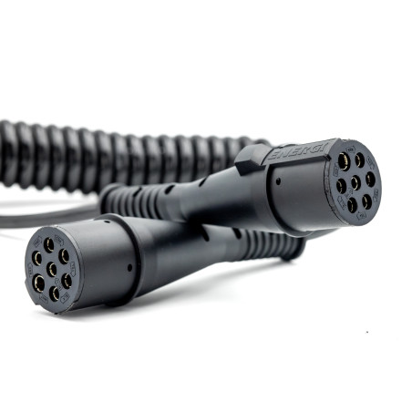 Cordon Electrique 24V 7 Pôles Moulé 24N 3,5M