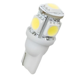 Ampoule LED 24V T10/W5W 5 LED  LEDSON