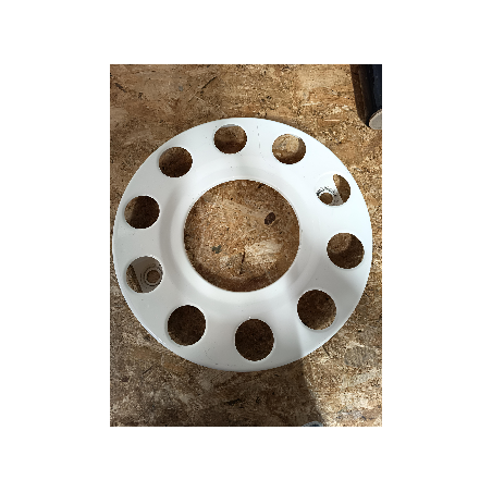 Galettes creuses acier peint 22.5 abîmées pour camions