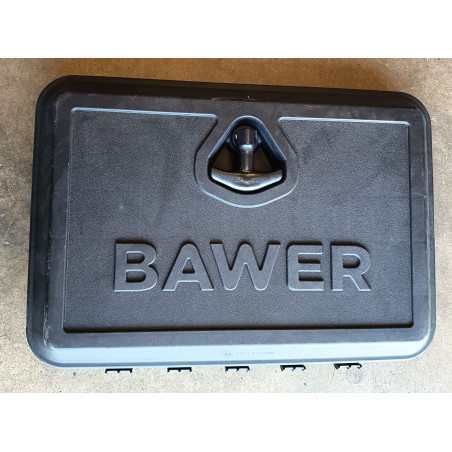 Porte pour Coffre à outils plastique Bawer abîmé