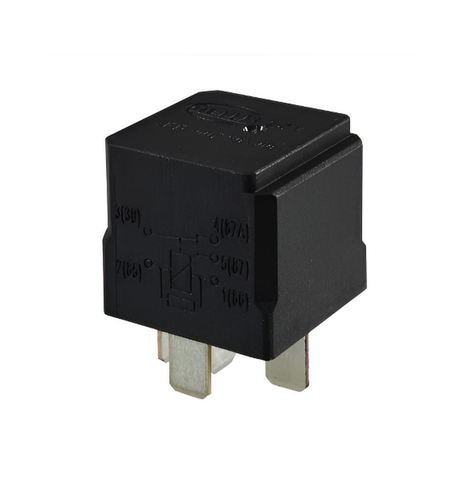 Relais de puissance 24V HELLA 4RD 007 903-001 – 5 broches – 10/20A – IP54