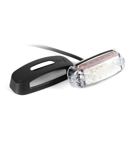 Feu de gabarit LED Fristom FT-039 3 fonctions avec support allongé – 12/24 V