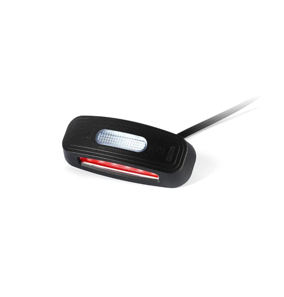 Feu de gabarit LED Fristom FT-039 3 fonctions avec support allongé – 12/24 V