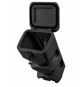 Coffret extincteur 6 kg avec ouverture frontale Noir