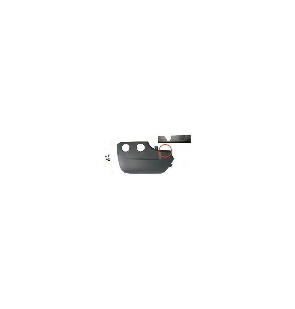 Coin de pare chocs droit cabine basse - Scania R 2010 & New Streamline