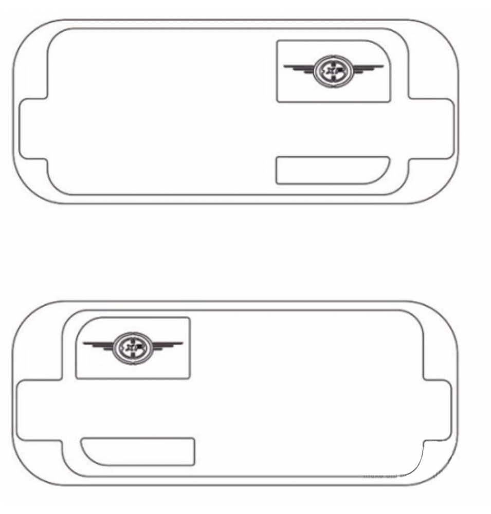 Habillage poignée de porte pour DAF XF 105 XF 95