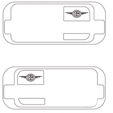 Habillage poignée de porte pour DAF XF 105 XF 95