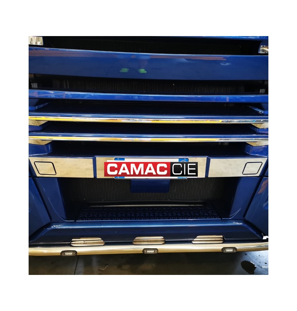 Habillage latéral plaque d'immatriculation pour MAN TGX EURO 6