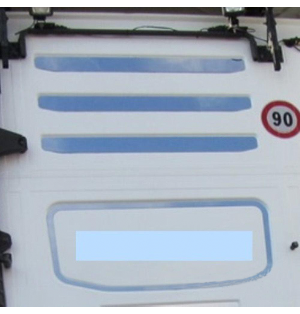 Habillage arrière cabine pour VOLVO FH4