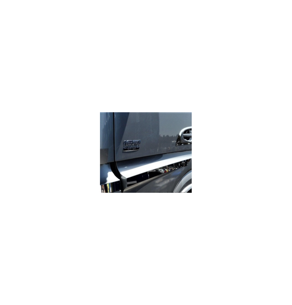 Habillage inox de porte latérale pour MERCEDES ACTROS MP4