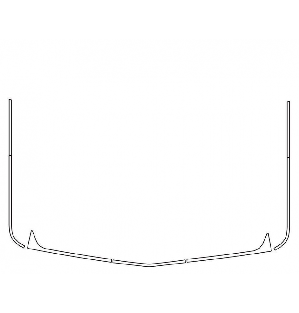 Contour de calandre pour MERCEDES ACTROS MP4