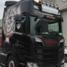Habillage inox avant supérieur pour SCANIA SÉRIE S