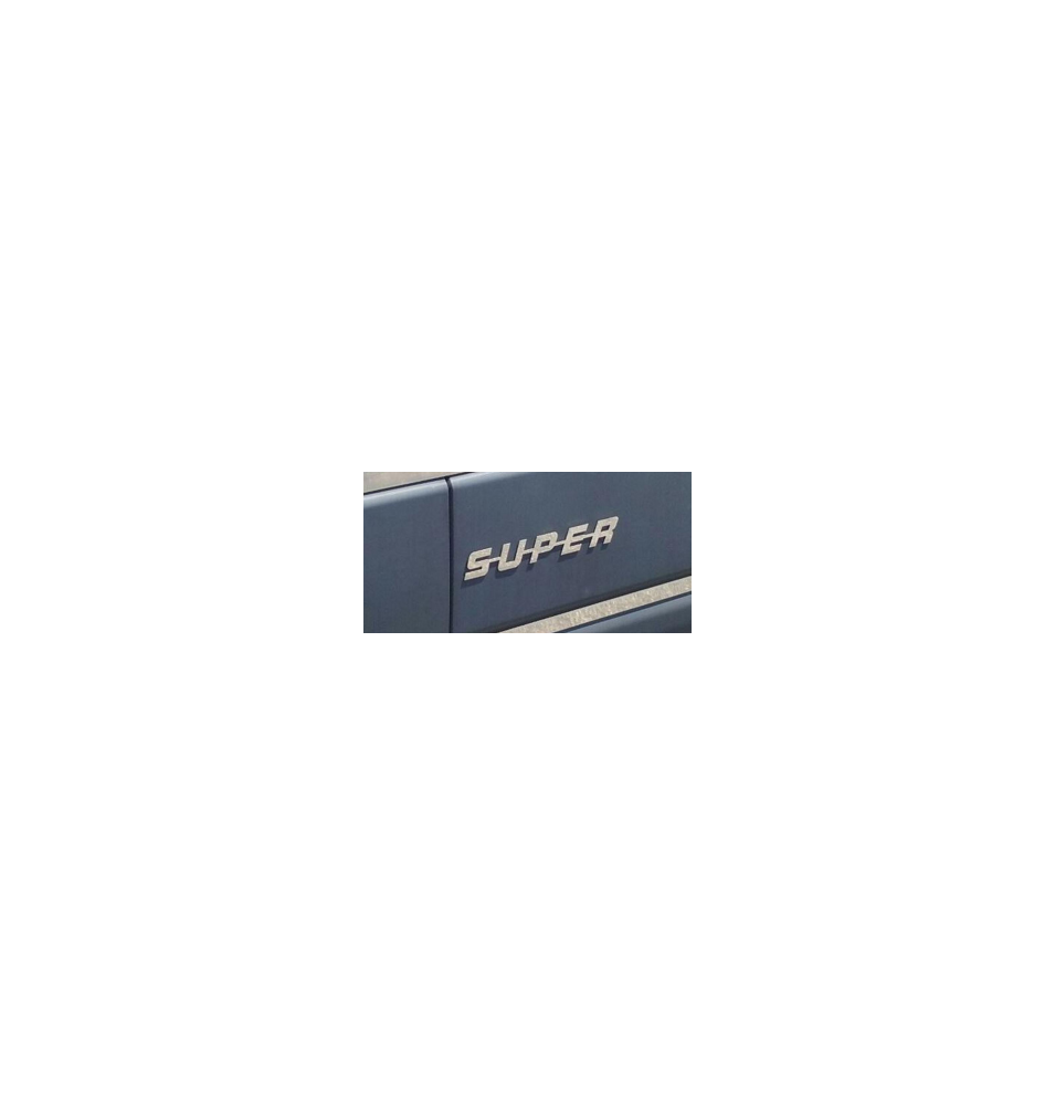 Ecriture "SUPER" (37x5cm) pour SCANIA