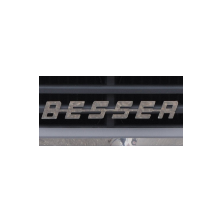 Ecriture "BESSER" (73x10cm) pour SCANIA