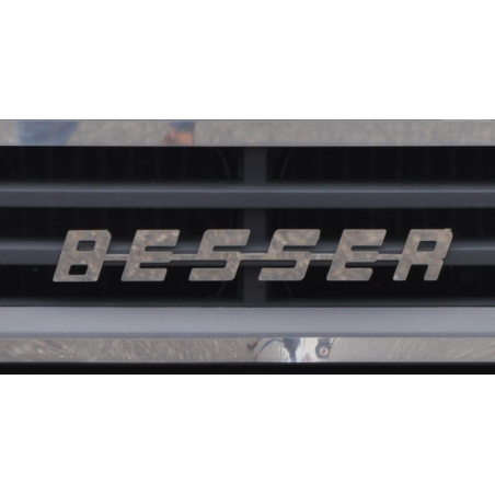 Ecriture "BESSER" (30x4cm) pour SCANIA