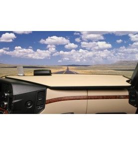 Tablette XXL avec emplacement télépéage pour MERCEDES ACTROS MP4