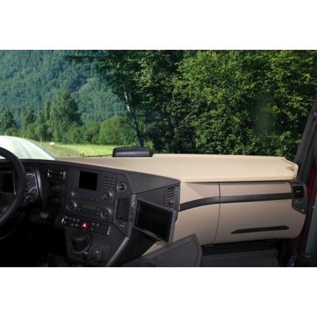 Tablette XXL avec emplacement télépéage pour MERCEDES ACTROS AROCS ANTOS 2.3