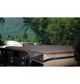 Tablette XXL avec emplacement télépéage pour MERCEDES ACTROS AROCS ANTOS 2.3