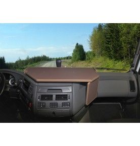 Tablette centrale avec emplacement cafetière Kirk pour DAF XF 106 EURO 6