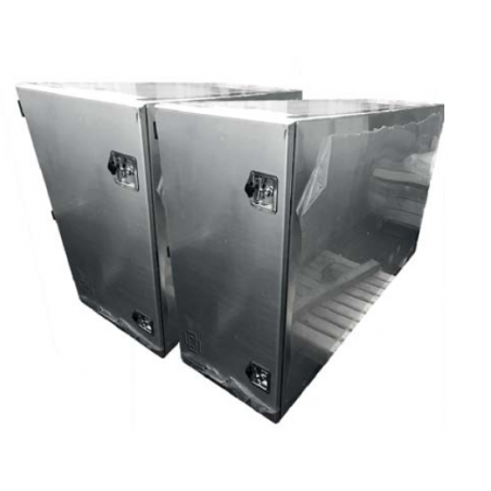 Coffre arrière cabine en aluminium