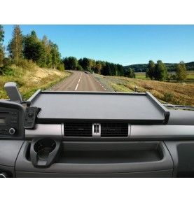 Tablette centrale avec emplacement téléphone portable pour MAN TGX (cabine large)