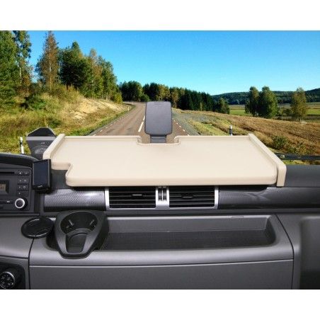Tablette centrale avec emplacement téléphone portable pour MAN TGX (cabine large)