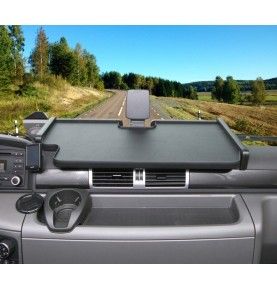 Tablette centrale avec emplacement téléphone portable pour MAN TGX (cabine large)