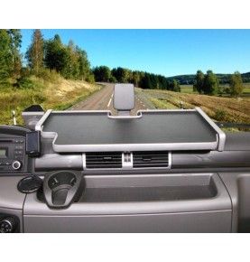 Tablette centrale avec emplacement téléphone portable pour MAN TGX (cabine large)