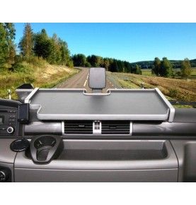Tablette centrale avec emplacement téléphone portable pour MAN TGX (cabine large)