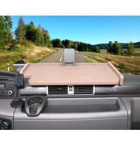 Tablette centrale avec emplacement téléphone portable pour MAN TGX (cabine large)