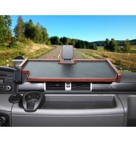 Tablette centrale avec emplacement téléphone portable pour MAN TGX (cabine large)