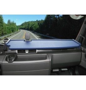 Tablette XXL avec emplacement téléphone portable pour MAN TGX (cabine large)