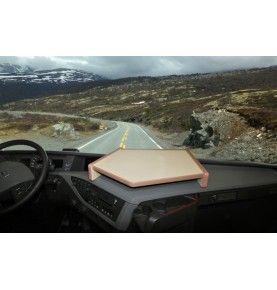 Tablette centrale sans emplacement télépéage pour VOLVO FH4
