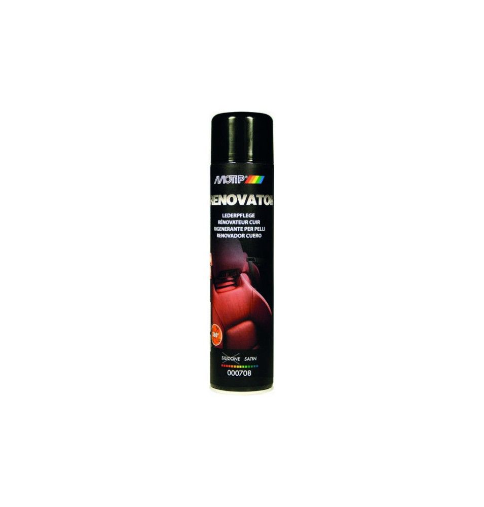 Rénovateur cuir aérosol MOTIP