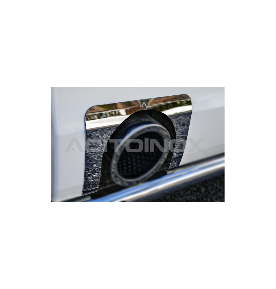 Encadrement inox sortie d'échappement pour SCANIA Next Generation S ACITOINOX