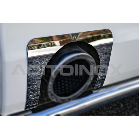 Encadrement inox sortie d'échappement pour SCANIA Next Generation S ACITOINOX