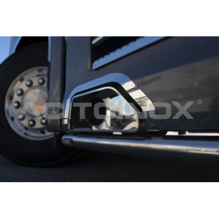 Encadrement inox sortie d'échappement pour SCANIA New Generation S/R ACITOINOX