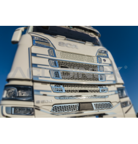 Habillage inox pour calandre pour SCANIA NG SERIE R/S ACITOINOX