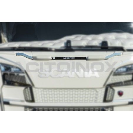 Inserts inox sous pare brise pour SCANIA NG R/S ACITOINOX