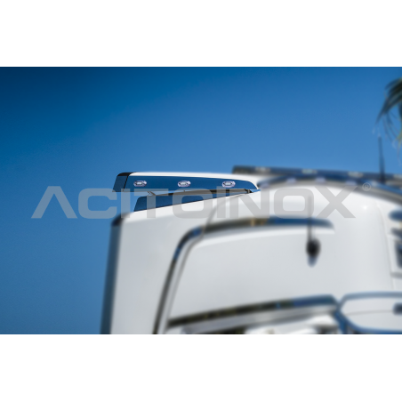Habillage inox spoiler de déflecteur latéral SCANIA NGR/S ACITOINOX